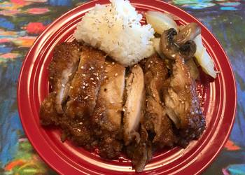 Easiest Way to Prepare Yummy OvenBaked Teriyaki Chicken