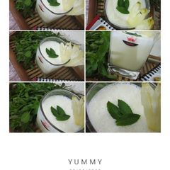 A picture of Pineapple milkshake.