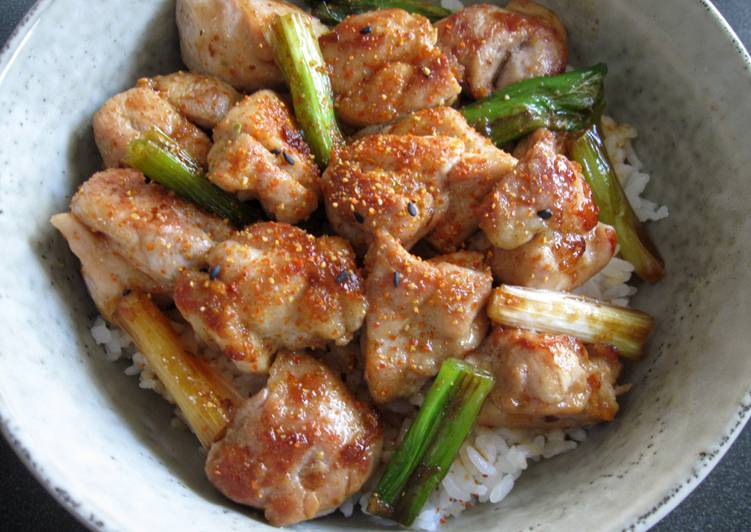 Recipe of Speedy Yakitori Don