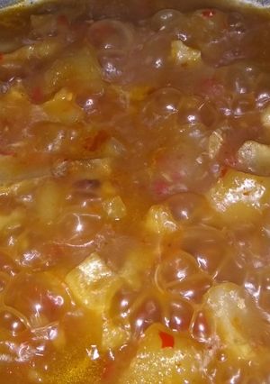 Foto resep Kikil Pedas Asam Manis