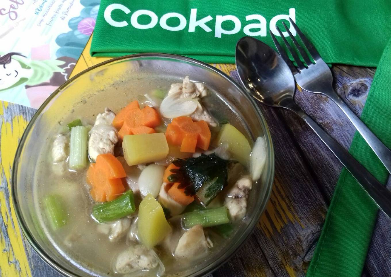 Sop ayam ala aku