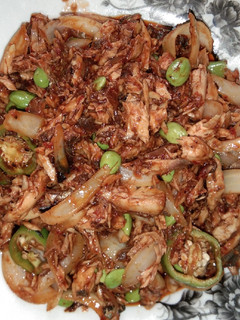 Foto resep Sambal Goreng Tongkol Panggang Suwir Petai