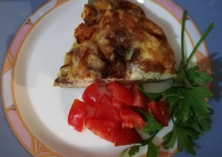 Frittata con cipolle di Tropea e provola 🥚😋🥘🌿😋