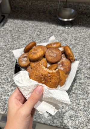 Una foto de Tortas Fritas de Harina Integral