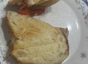 O poză a rețetei Cel mai bun sandwich cu brânză Mozzarella.