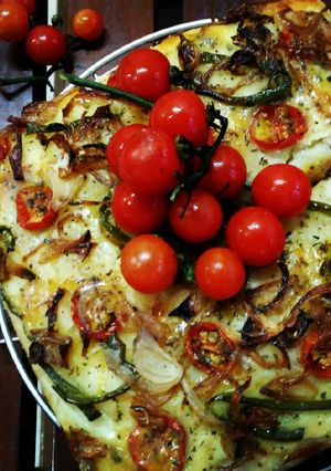 A picture of Focaccia.