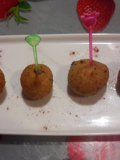 Una foto de Croquetas de pulpo a la gallega