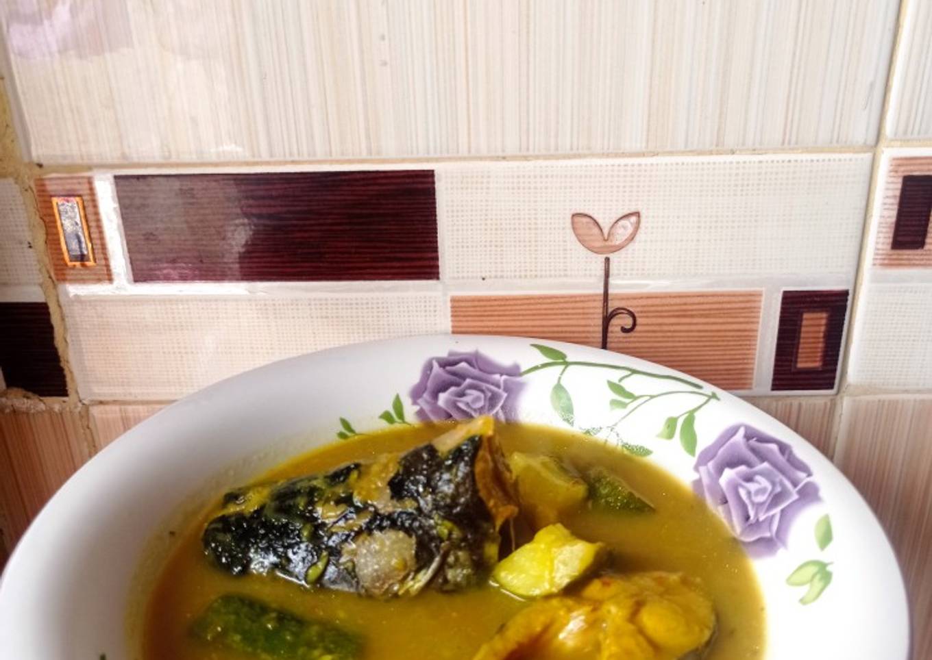 Tempoyak ikan patin kental