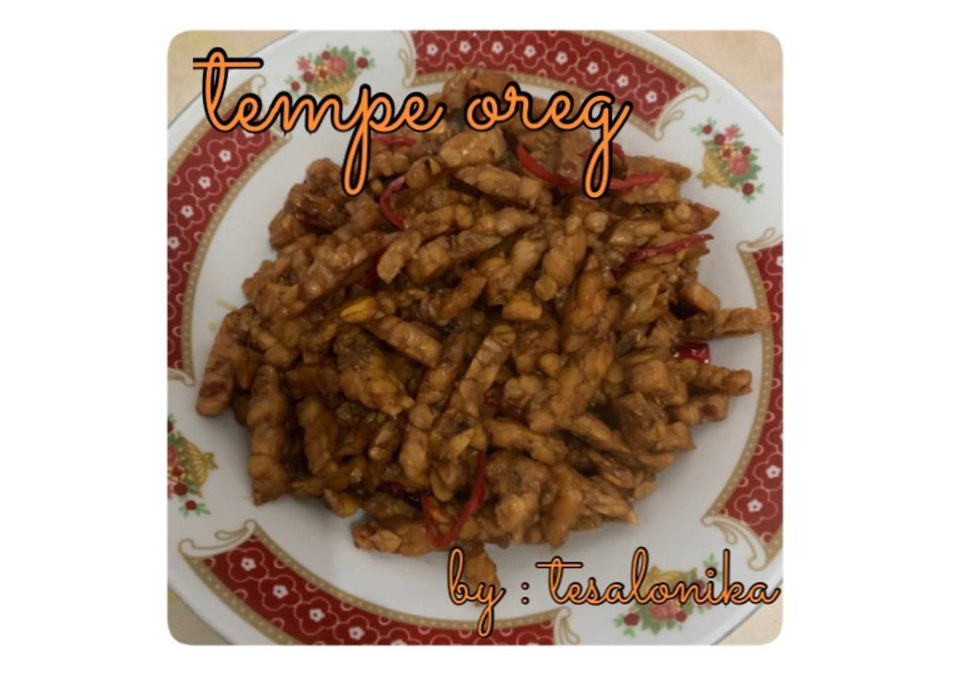 Tempe Oreg Cabe Merah