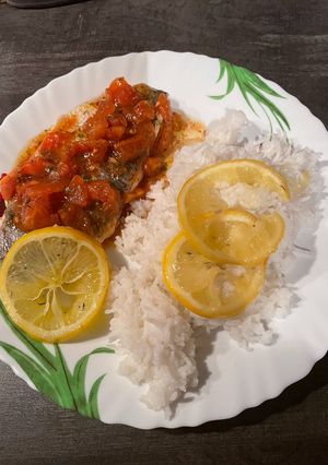 Une photo de Filet de dorade royale à la sauce vierge