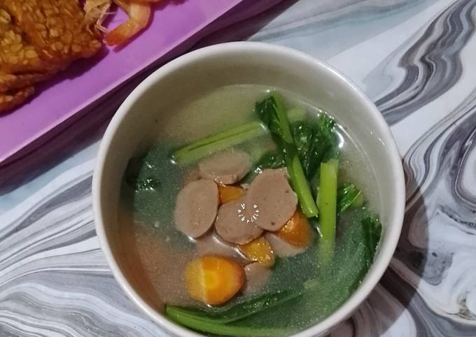 Resep Sop Baso Sawi Wortel Dengan Ketumbar Oleh Ani Brilian Cookpad