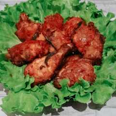 A picture of Ayam Goreng Rempah ala Malaysia.