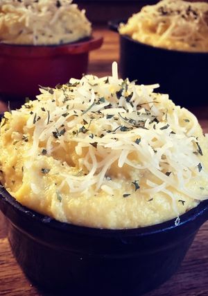 Une photo de Petite cocottes de polenta