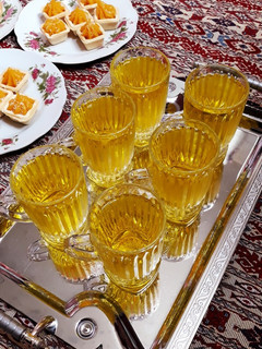 عکسی از دستور شربت زعفران نذری