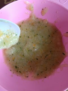 Foto resep Mpasi sup kentang wortel nasi putih