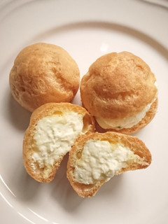 檸檬鮮奶油乳酪泡芙 (小份量食譜) 的食譜成品照片