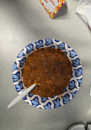 A picture of Pumpkin Spice Chili (Not just a meme anymore).