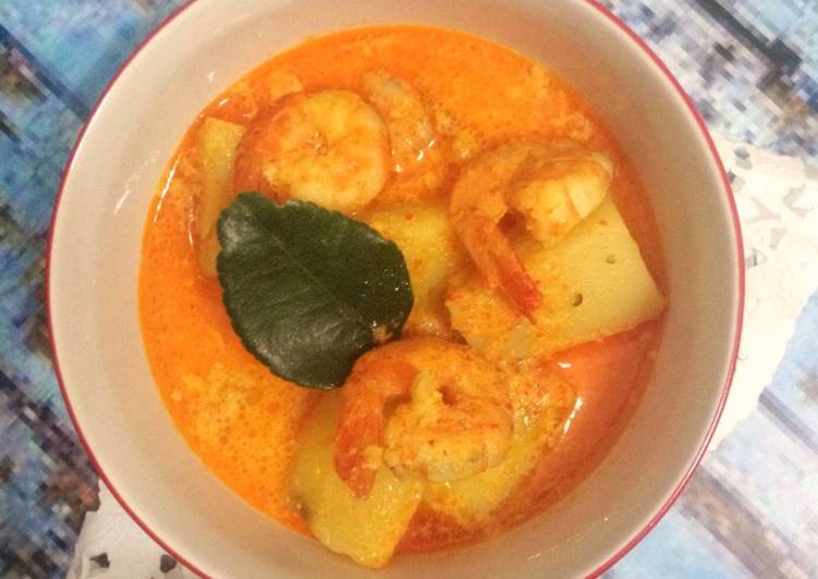 Resep 11. Gulai Udang Kentang, Lezat Sekali