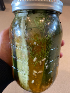 A picture of Dilly-Dilly Dill Pickles.