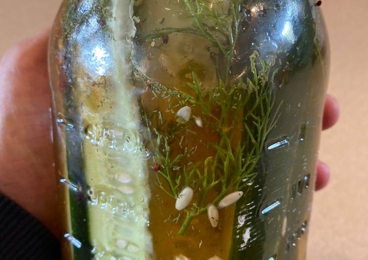 How to Make Speedy Dilly-Dilly Dill Pickles