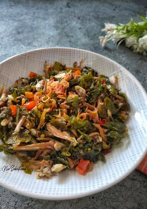 Foto resep Kering Daun Melinjo+ Teri