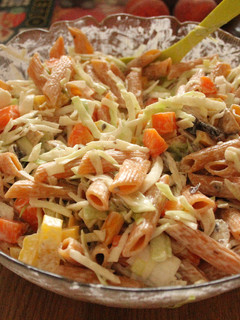 Una foto de Otra ensalada de pasta lentejosa