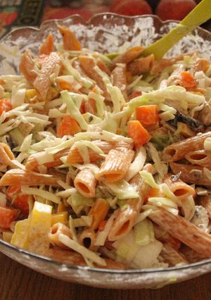Una foto de Otra ensalada de pasta lentejosa