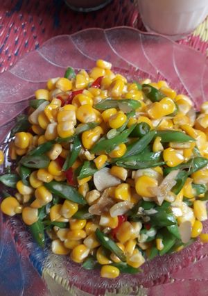Foto resep Tumis jagung buncis