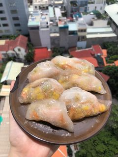 Hình của món Bánh bột lọc chay.