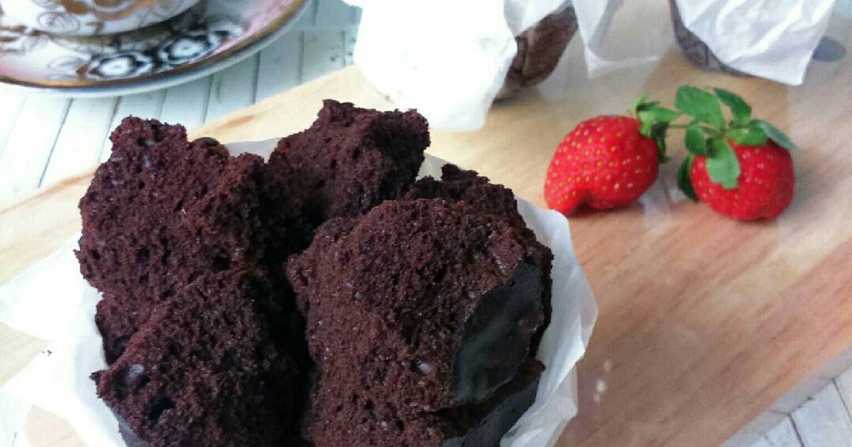 Resep Brownies kukus tepung beras (eggless) pr_egglesscake oleh Diah