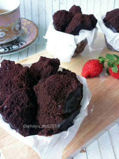 Foto resep Brownies kukus tepung beras (eggless) pr_egglesscake