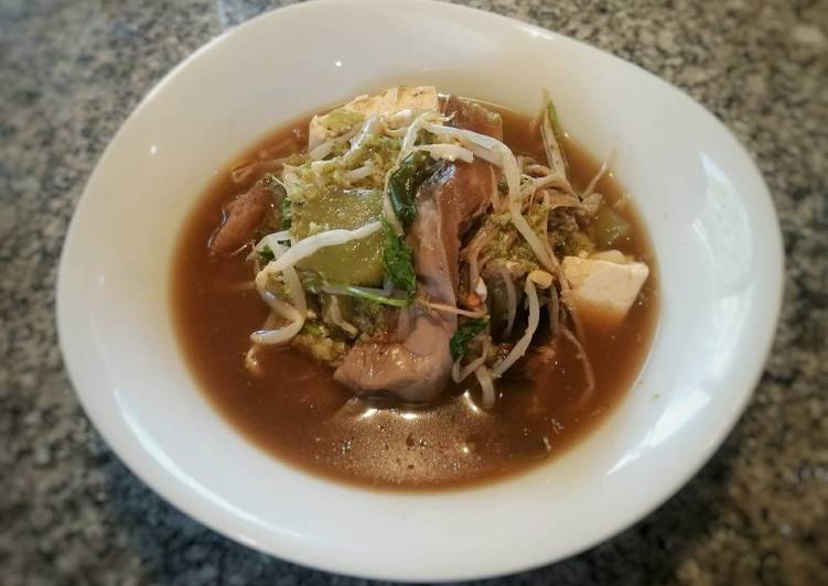 Mixed Mushroom & Tofu Soup (Vegan/Vegetarian/Low Carb) Mixed Mushroom & Tofu Soup (Vegan/Vegetarian/Low Carb)