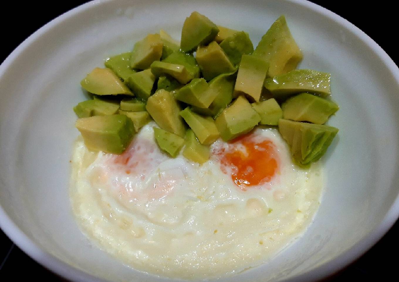 Huevos al micro con aguacate 🍳🥑🥰