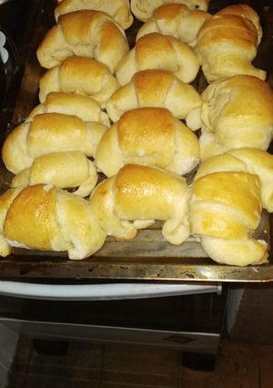 Una foto de Medialunas rellenas con membrillo #1receta1arbol
