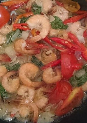 Foto resep Tumis udang sederhana