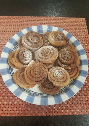 Una foto de Rollos de canela