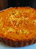 Tarta de calabaza,  ricota y espinaca
