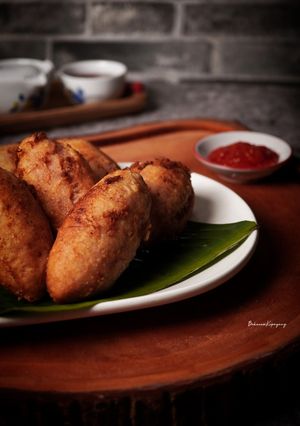 Foto resep Roti Goreng Isi Keju Mozarella