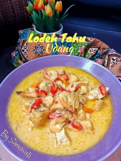 Foto resep Lodeh Tahu Udang