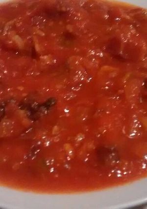 Una foto de Salsa Matriciana