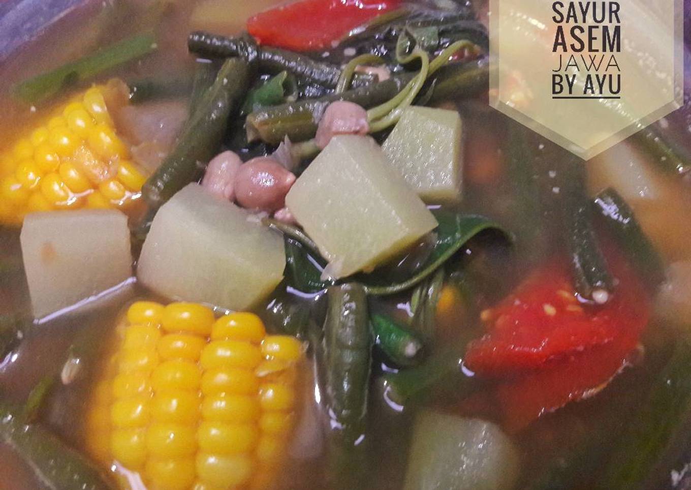 sayur acem jawa