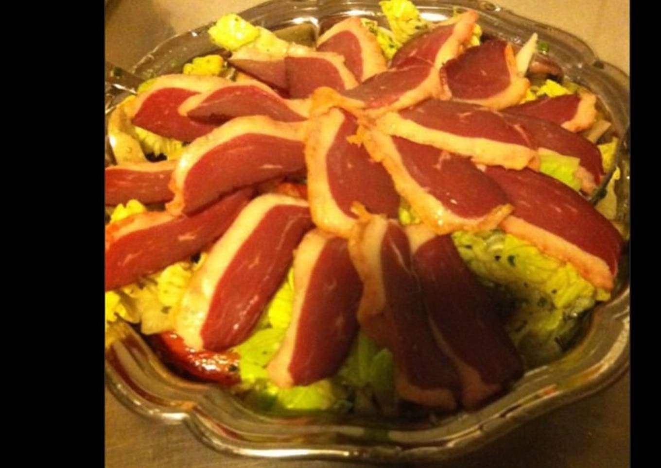 Easiest Way to Prepare Award-winning Salade complète surprise aux magrets de canard fumés