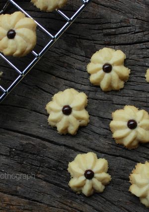 Foto resep Maizena cookies / Semprit susu 3 bahan