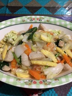 Foto resep Cap cay seafood