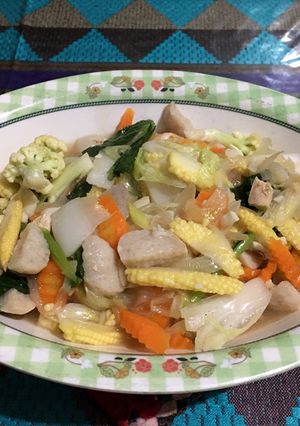 Foto resep Cap cay seafood