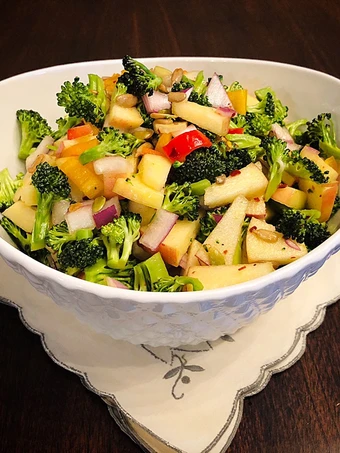 Easy Way Prepare Easy and Healthy Broccoli Apple Salad the So Delicious You can take Joss in your mouth