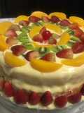Bizcocho con frutas
