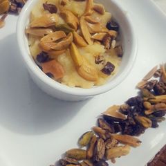 A picture of Ando ka halwa.
