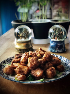 Una foto de Soldaditos de Pavía —taquitos de bacalao rebozados—