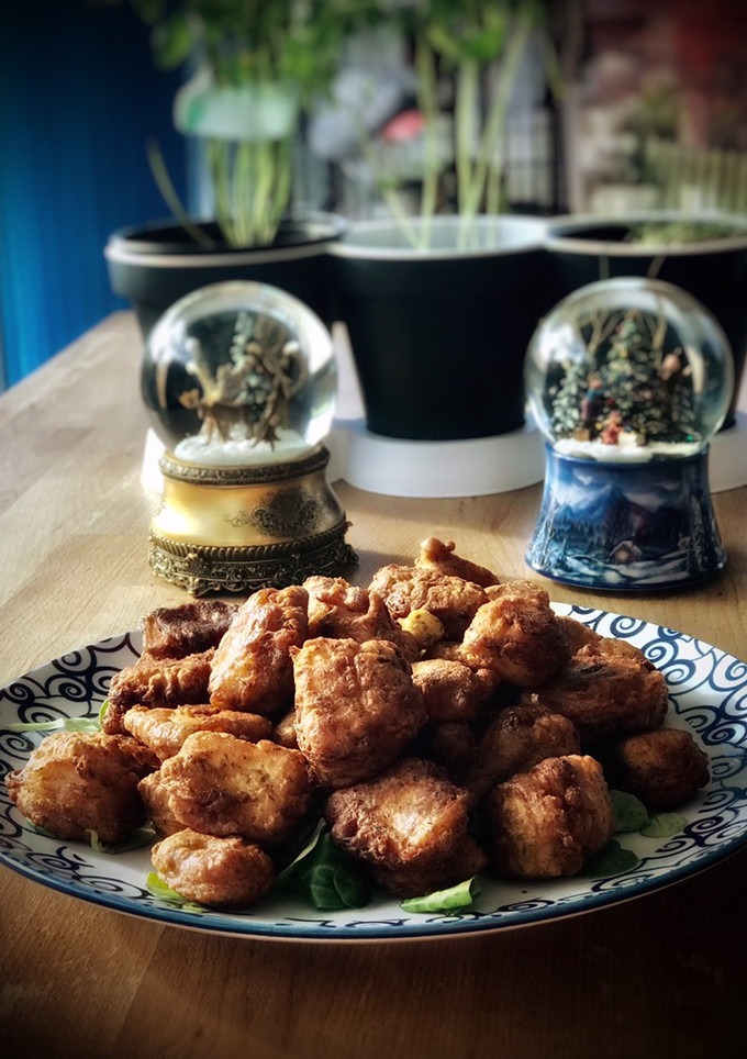 Una foto de Soldaditos de Pavía —taquitos de bacalao rebozados—